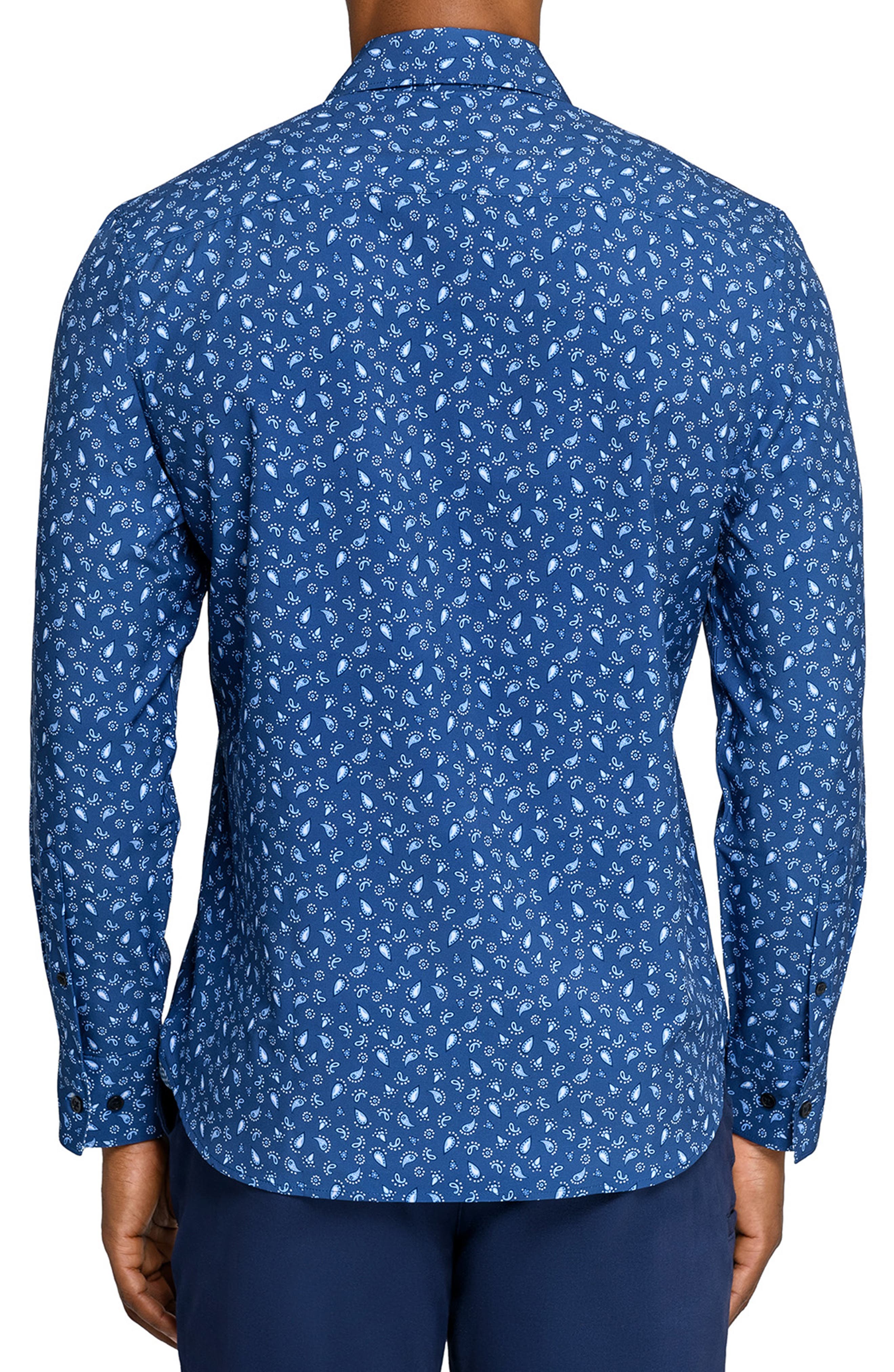 Paisley Woven Long Sleeve Basic - image 2