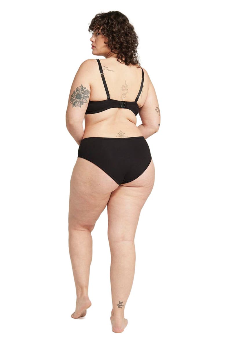 Nudea The Organic Cotton Midi Brief 3 Pack, Alternate, color,