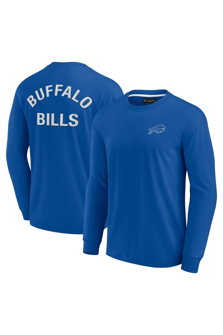 Unisex Fanatics Signature Royal Buffalo Bills Elements Super Soft Long Sleeve T-Shirt, Alternate, color, Royal