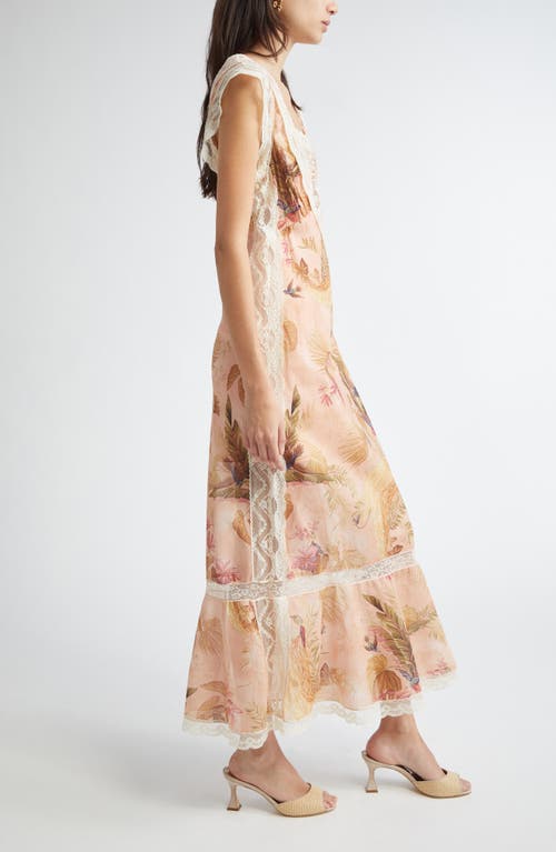 Zimmermann Ascension Floral Cotton Midi Dress