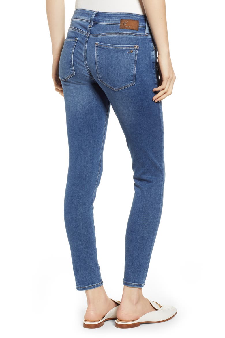 Alexa Skinny Jeans, Alternate, color, MID SUPERSOFT