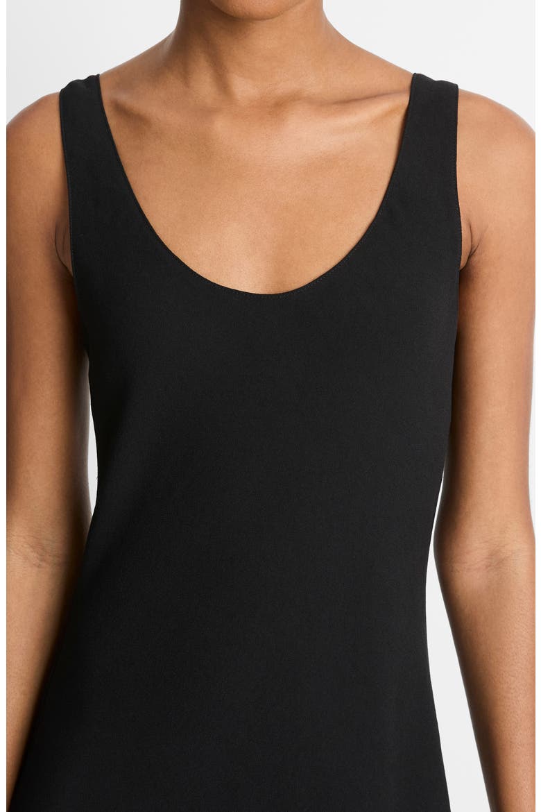 Scoop Neck Slip Dress, Alternate, color, BLACK