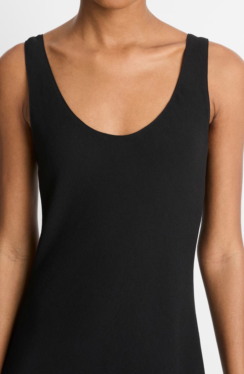 Vince Scoop Neck Slip Dress, Alternate, color, Black