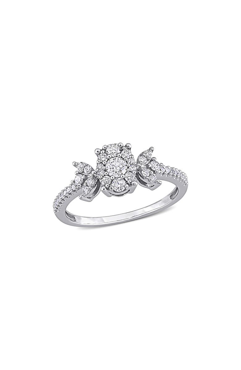 DELMAR Diamond Floral Ring - 0.48ct., Main, color, 