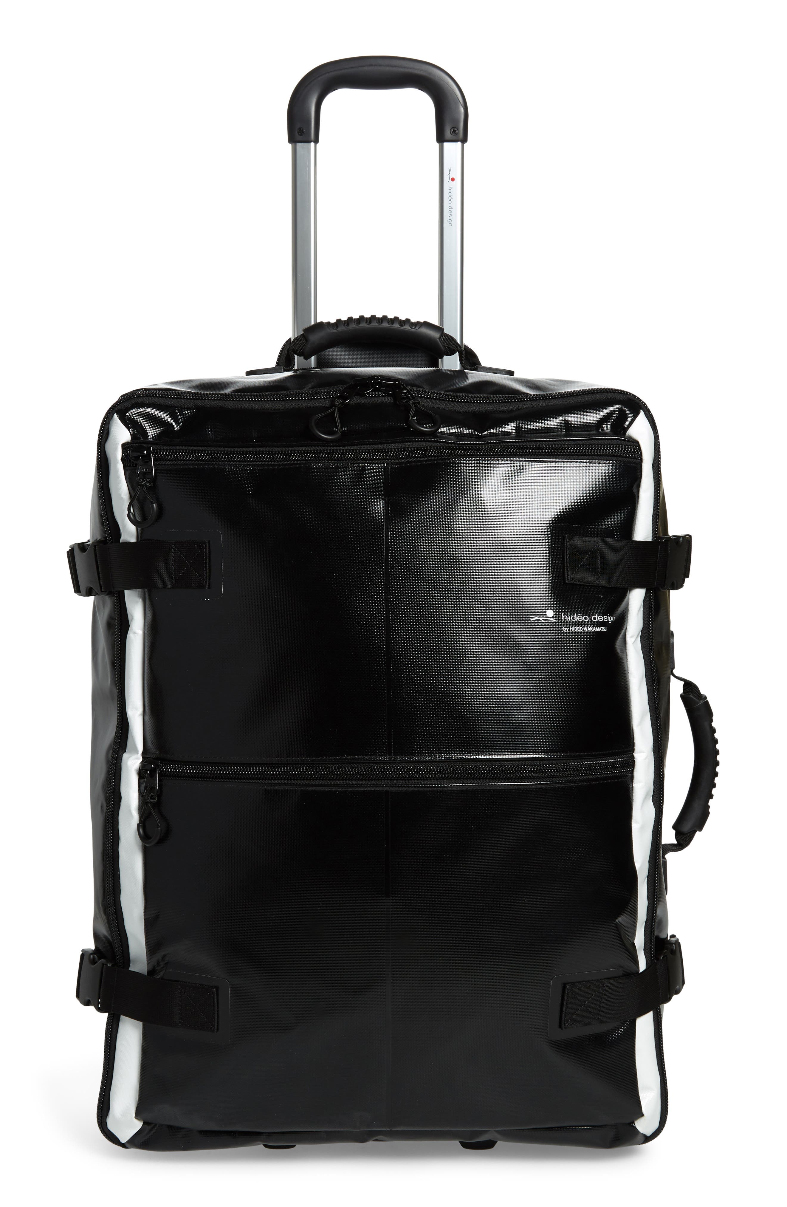Hideo Wakamatsu Tarpaulin 25-Inch Suitcase, Main, color, 