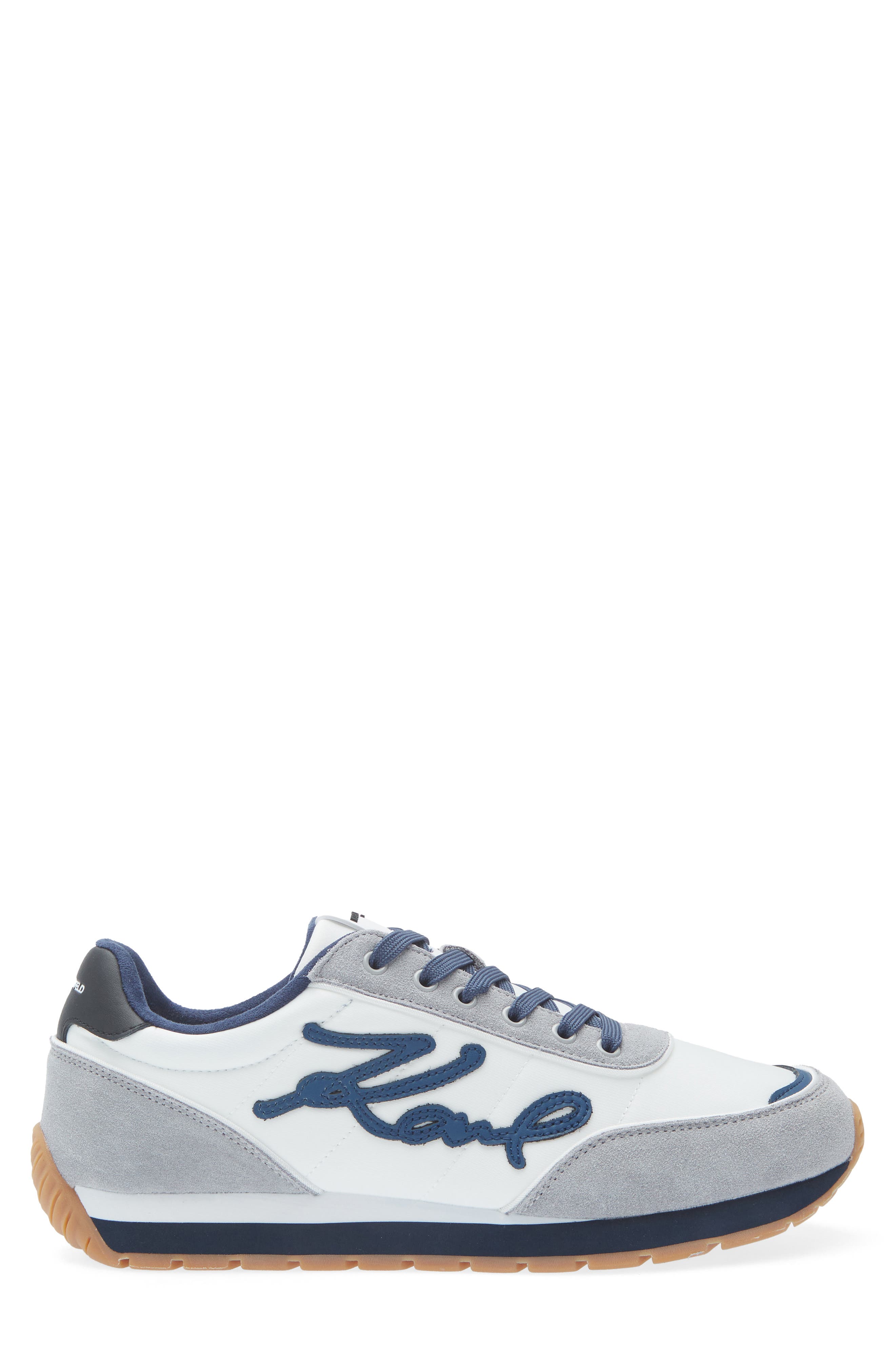 KARL LAGERFELD PARIS Low Profile Sneaker, Alternate, color, Grey