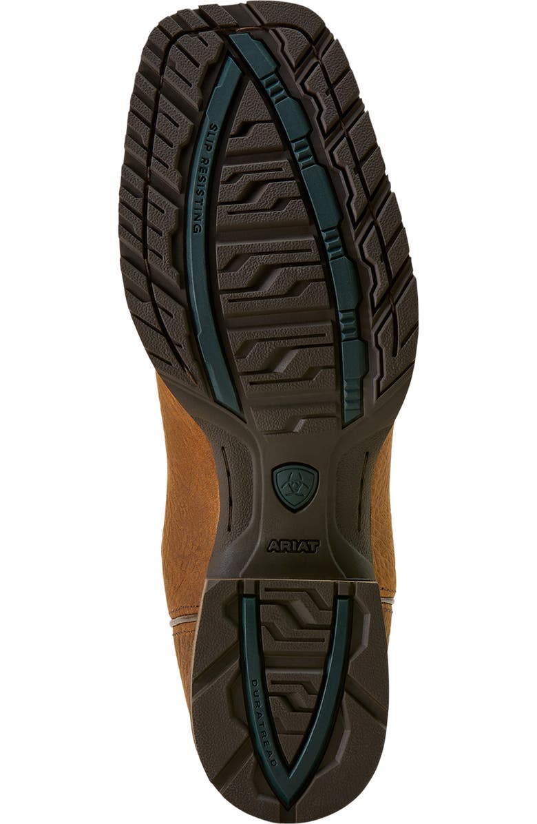 Ariat Hybrid Rancher Patriot Wide Square Toe Cowboy Boot, Alternate, color, Brown