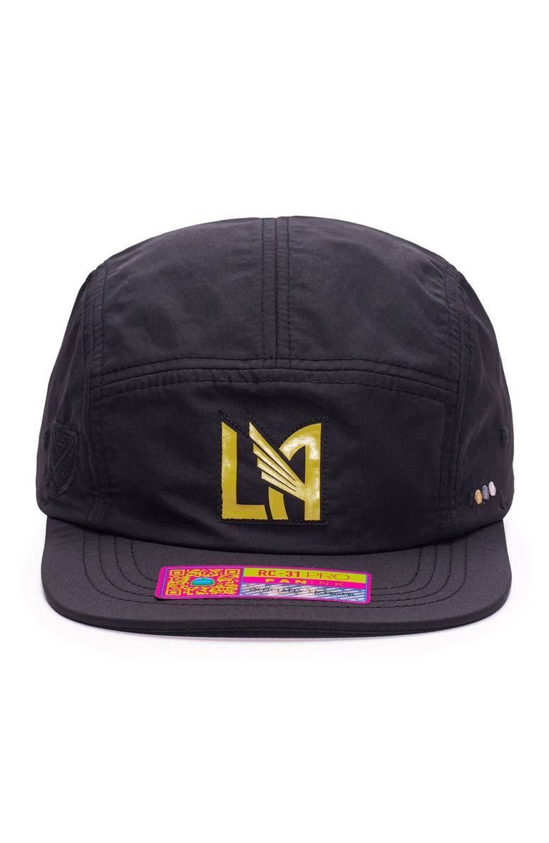 FAN INK Men's Black LAFC Whitewater Racer Adjustable Hat, Alternate, color, 