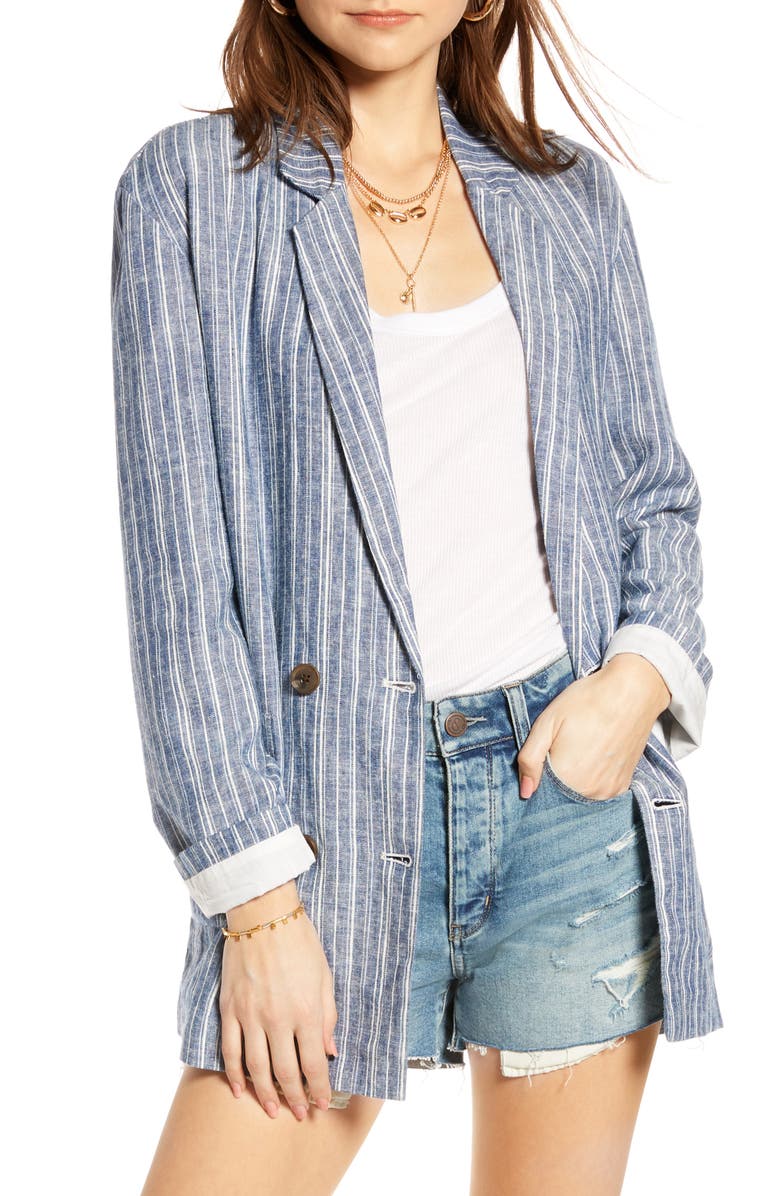 Treasure & Bond Relaxed Double Breasted Blazer, Main, color,
