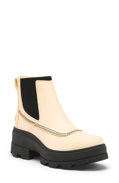 【関税・送料込み】SOREL BOOTS BEIGE LEATHER CHELSEA BOOTS Women's SOREL Chelsea Boots | Nordstrom