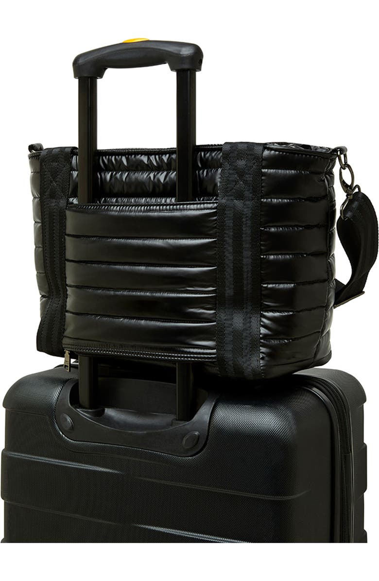 THINK ROYLN Jr. Jetset Wingman Tote Bag, Alternate, color, Pearl Black