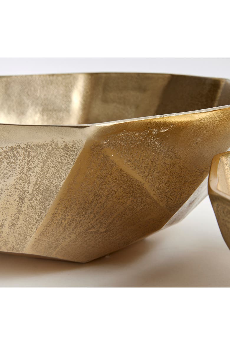 Rova Serving Bowls St/2, Alternate, color, Gold