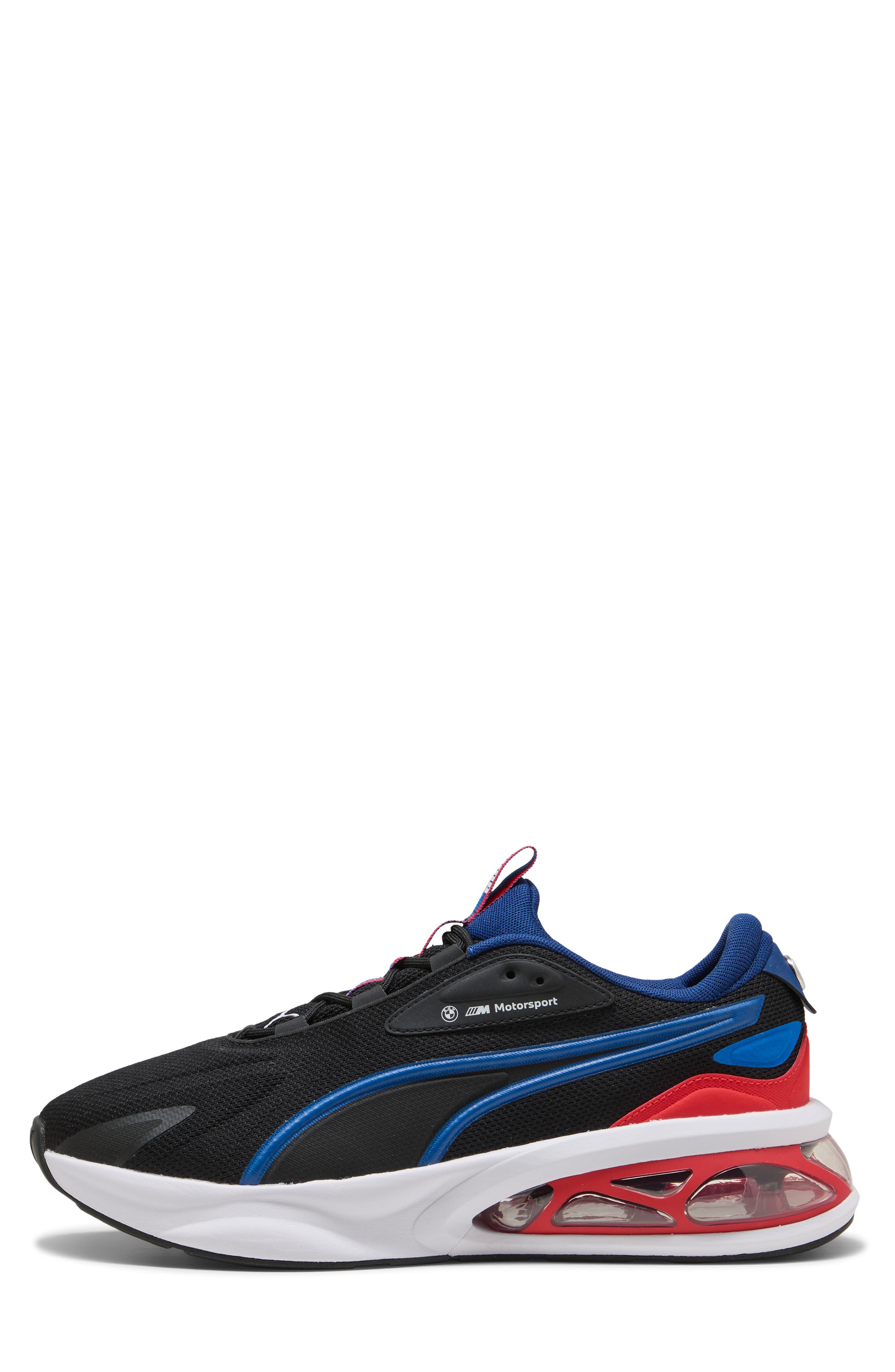 PUMA x BMW MMS Solar Sneaker, Alternate, color, Puma Black/ Pop Red/ White