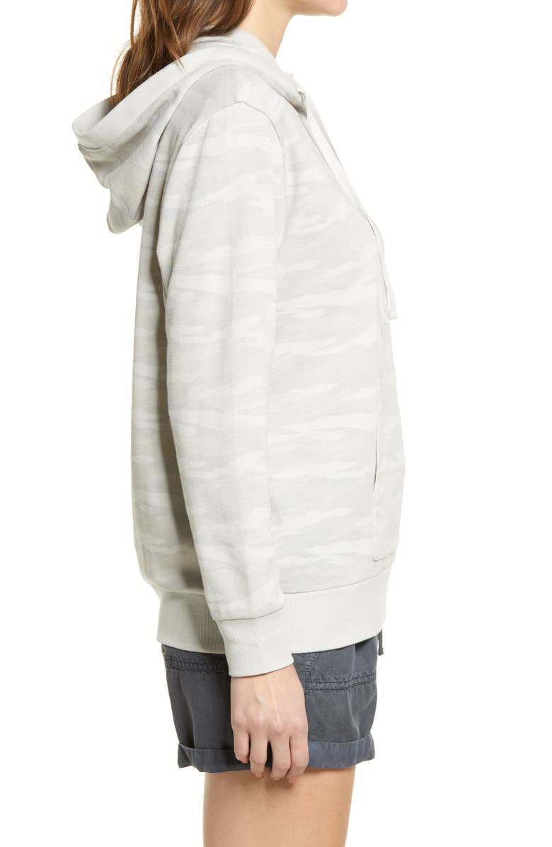 Caslon<sup>®</sup> French Terry Pullover Hoodie, Alternate, color, 