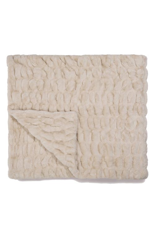 LOLA BLANKETS Original Throw Blanket in Antique Ivory  product