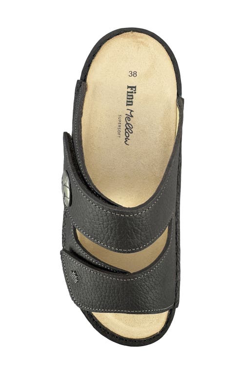 Finn Comfort Moorea Slide Sandal In Brown
