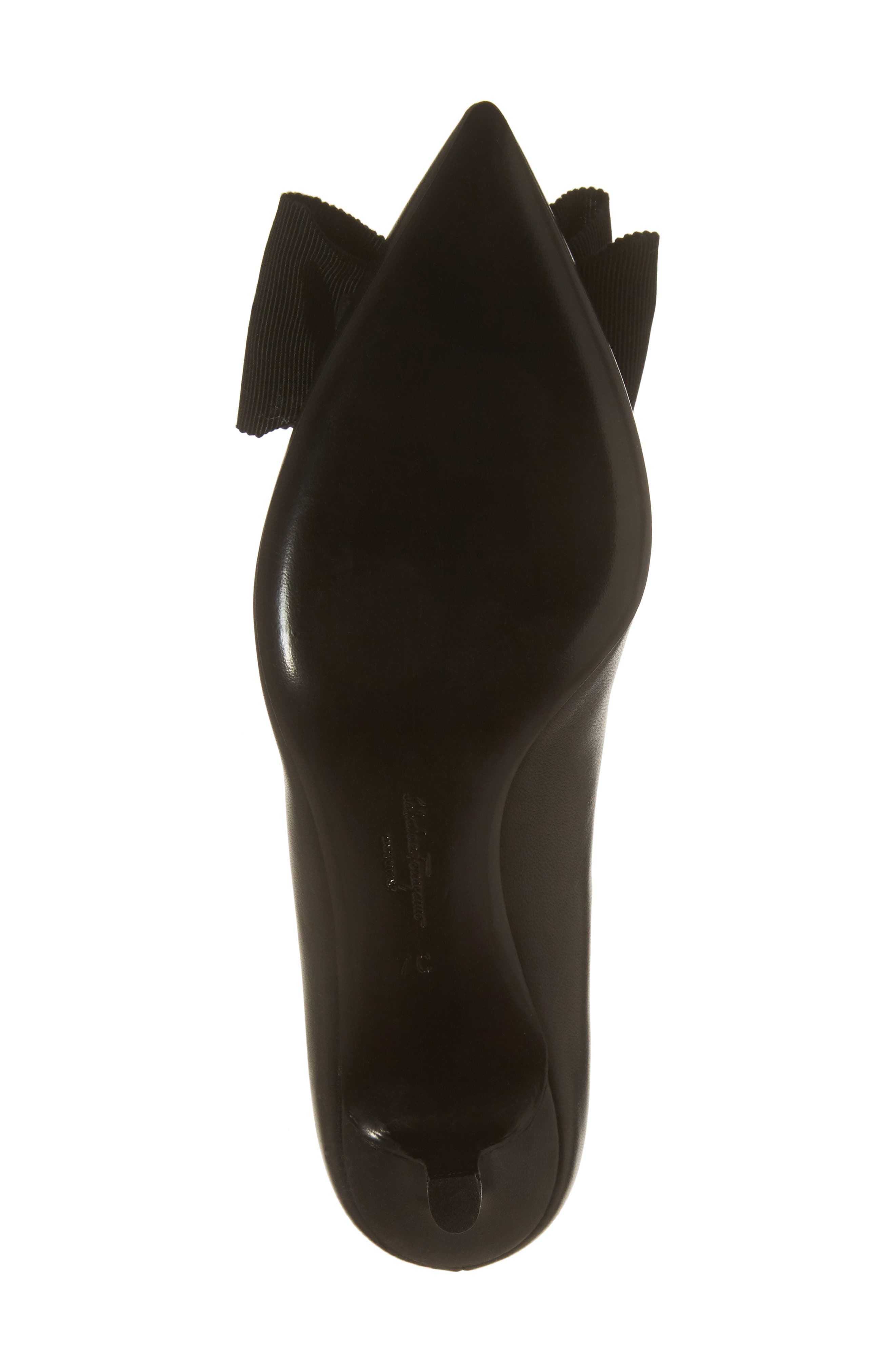 FERRAGAMO Salvatore Ferragamo Talla Bow Pointy Toe Pump, Alternate, color, 