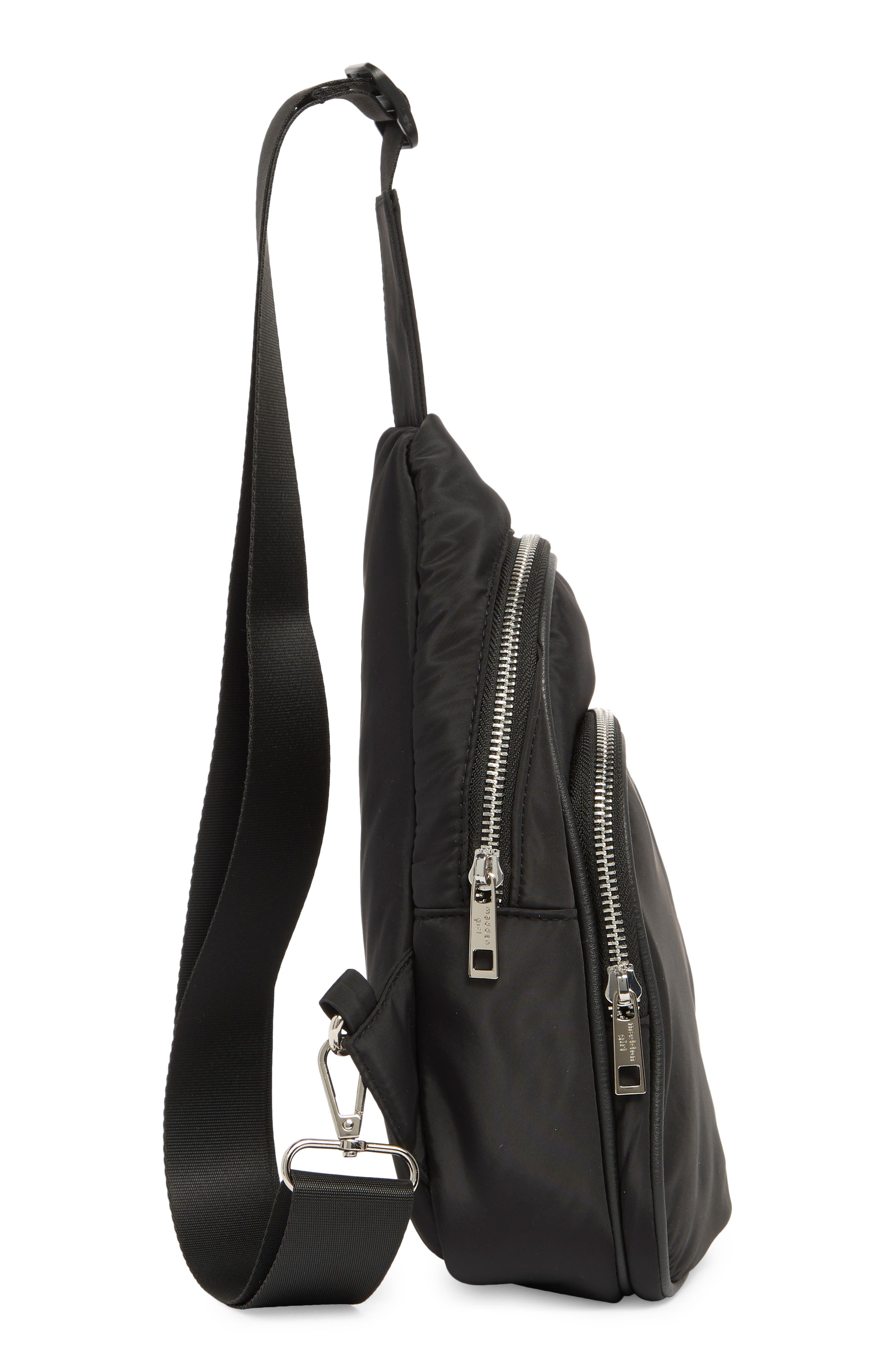 Madden Girl Sling Bag, Alternate, color, Black