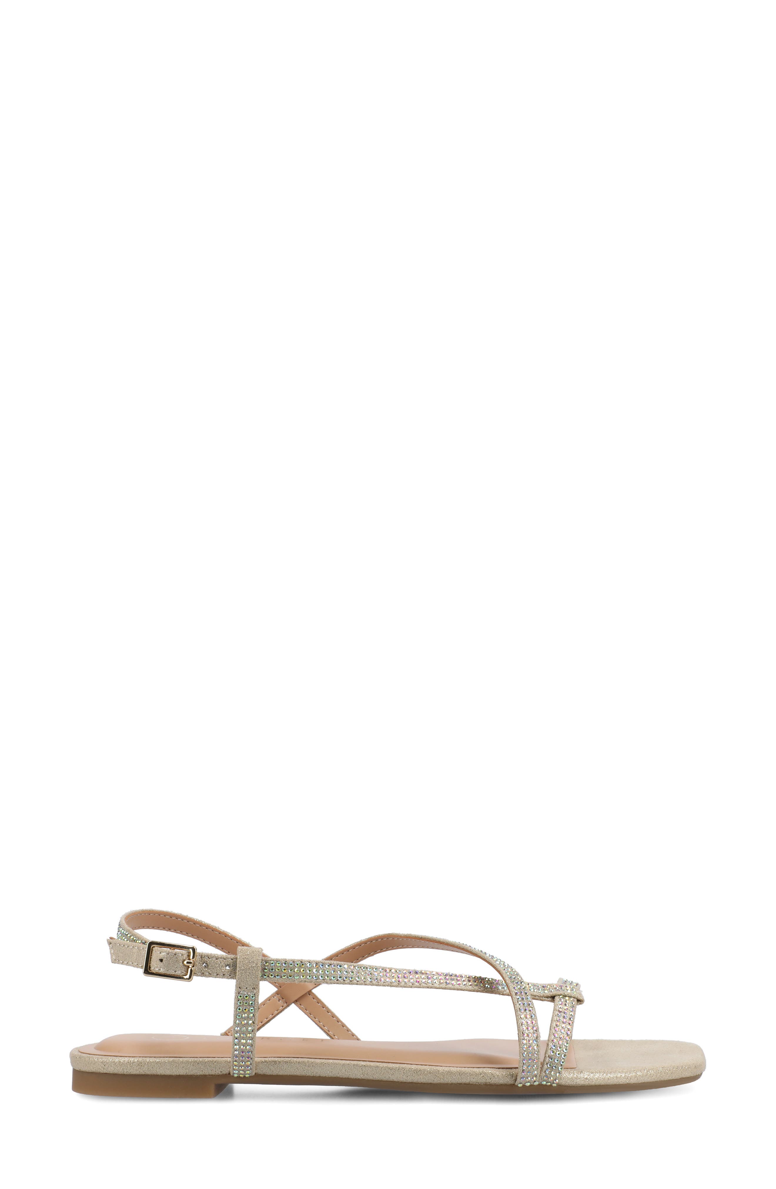 Francis Slingback Sandal, Alternate, color, GOLD