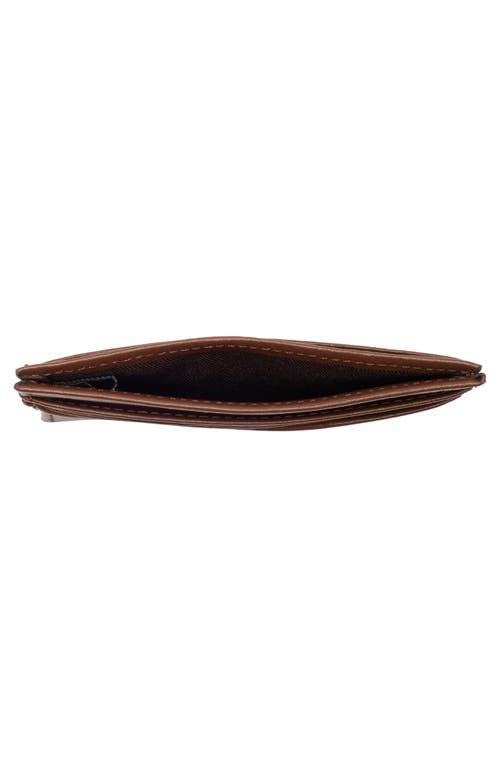 Original Penguin Pebbled Leather Card Case