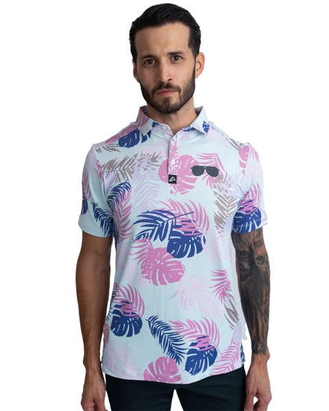 Easy Eagle Tropic Vibes Men's Polo Shirt