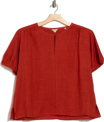 Bubble Short Sleeve Top