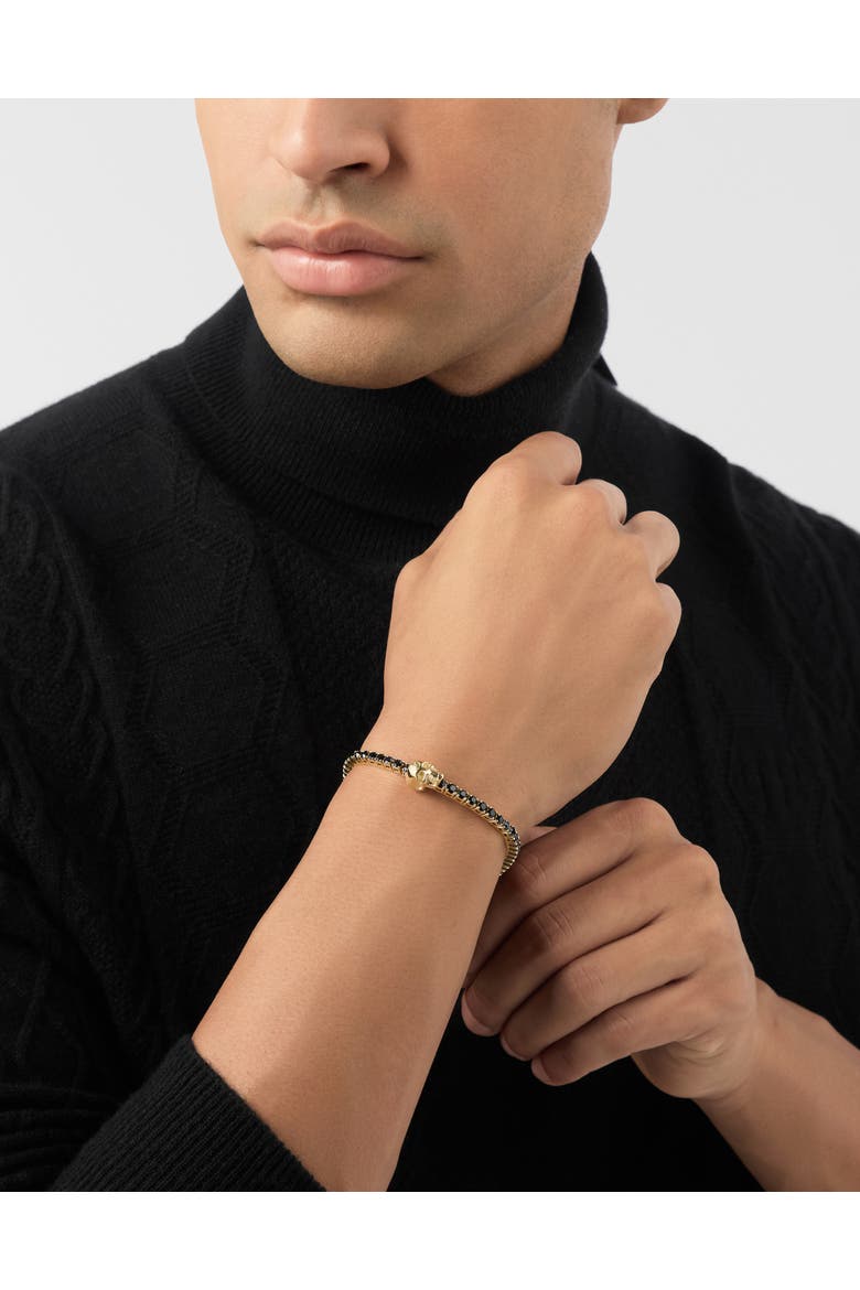 Bracelet Plein Tennis Royal Men, Alternate, color, Gold+Black