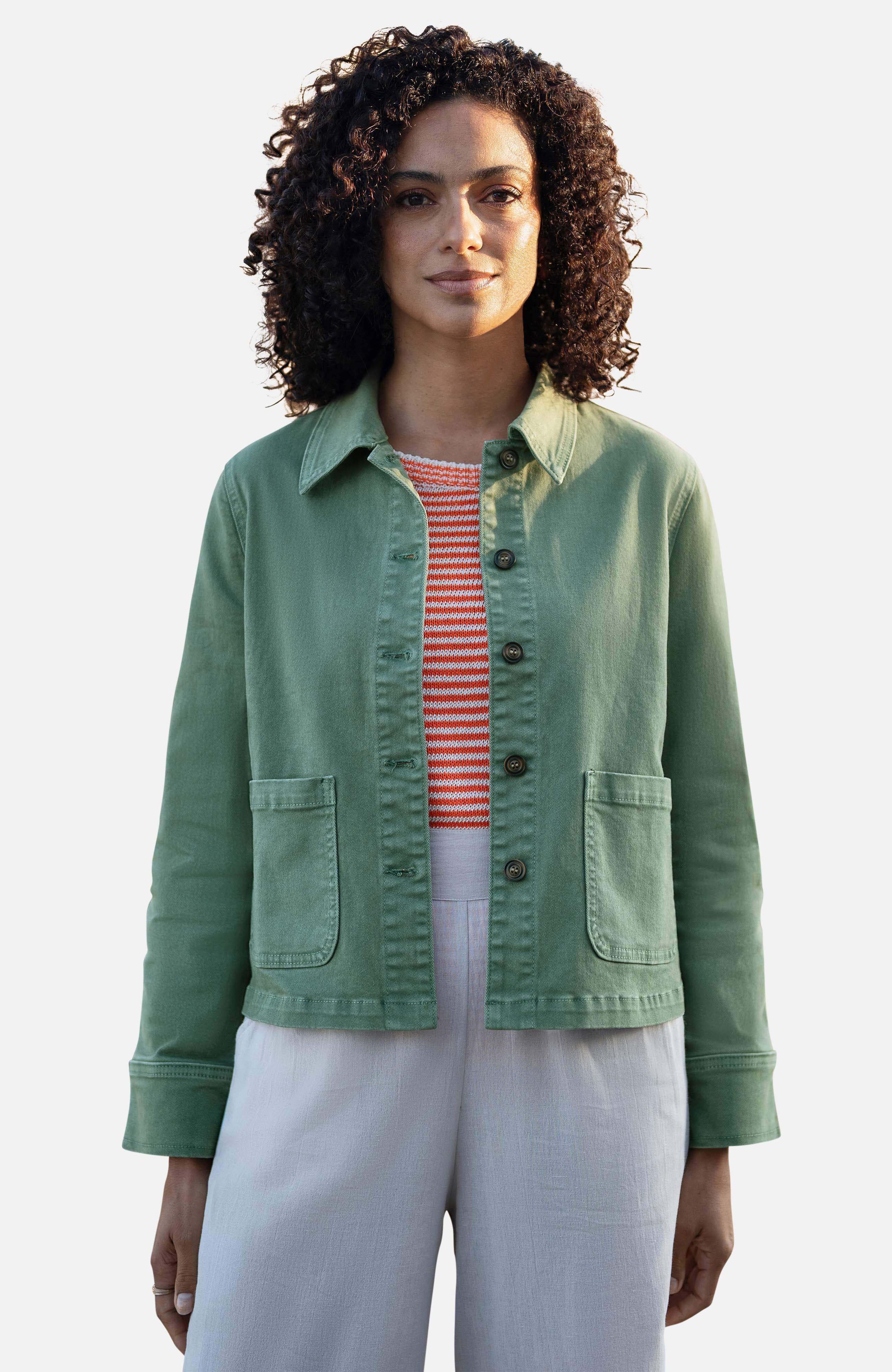Canvas Patch Pocket Jacket - image 3
