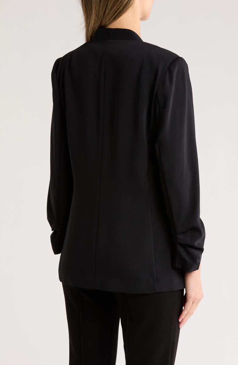 Gemma + Jane Scrunch Sleeve Open Front Jacket, Alternate, color,