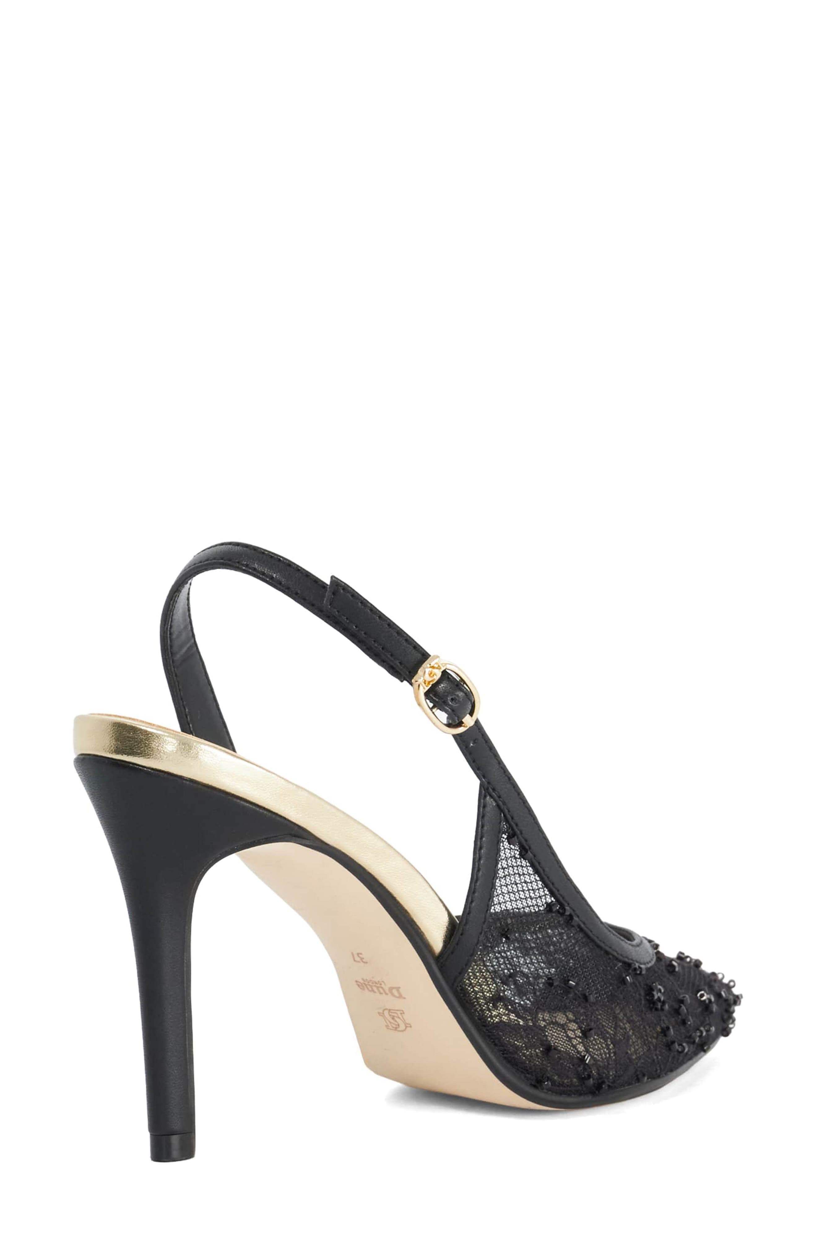 Carmellia Slingback Pump, Alternate, color, BLACK