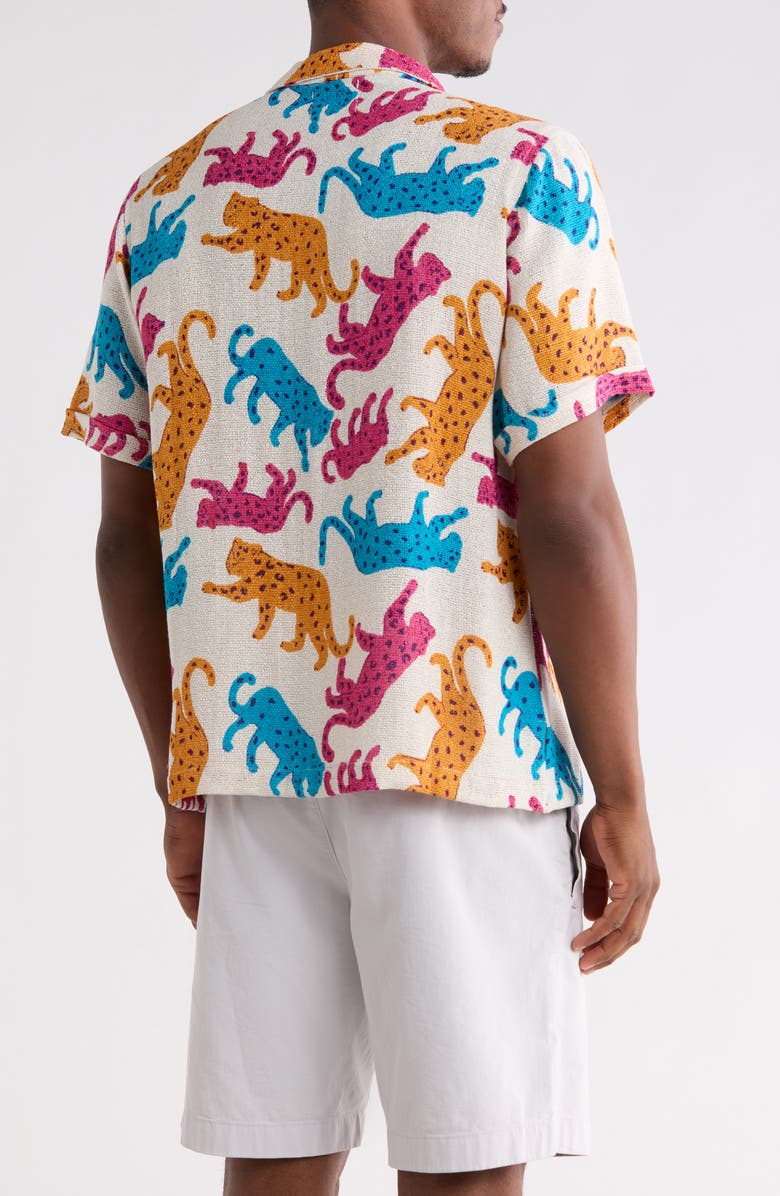 Raga Man Panthera Short Sleeve Shirt, Alternate, color,