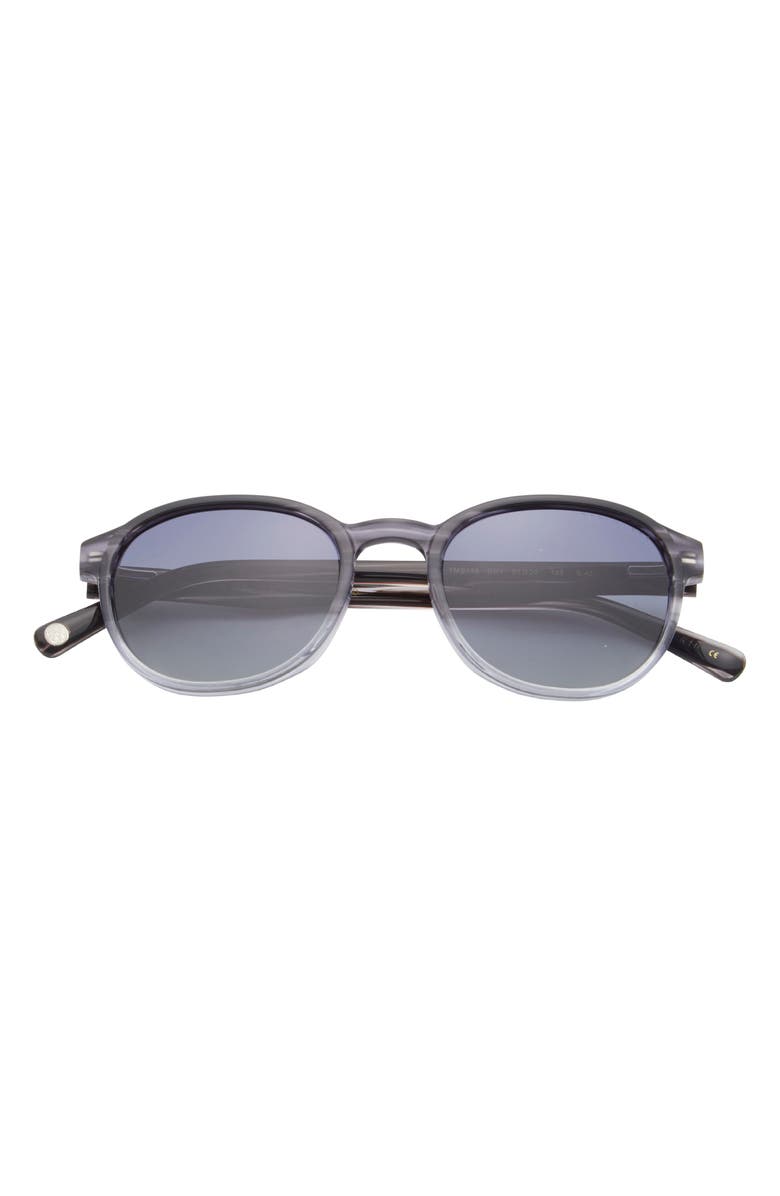 Ted Baker London 51mm Round Polarized Sunglasses, Main, color, 