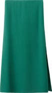 MANGO TEEN Solid Maxi Skirt