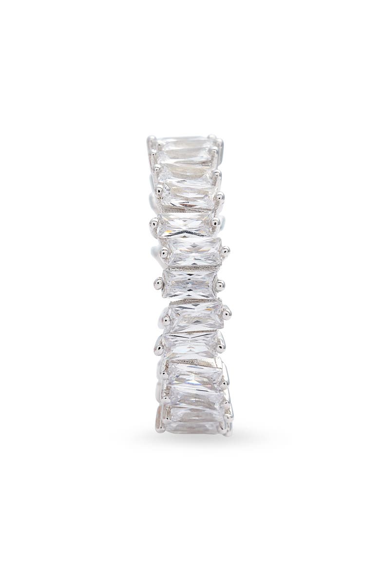 Adina’s Jewels Baguette Ring, Alternate, color, SILVER