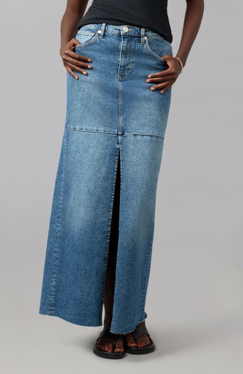 Madlyn High Rise Maxi Skirt