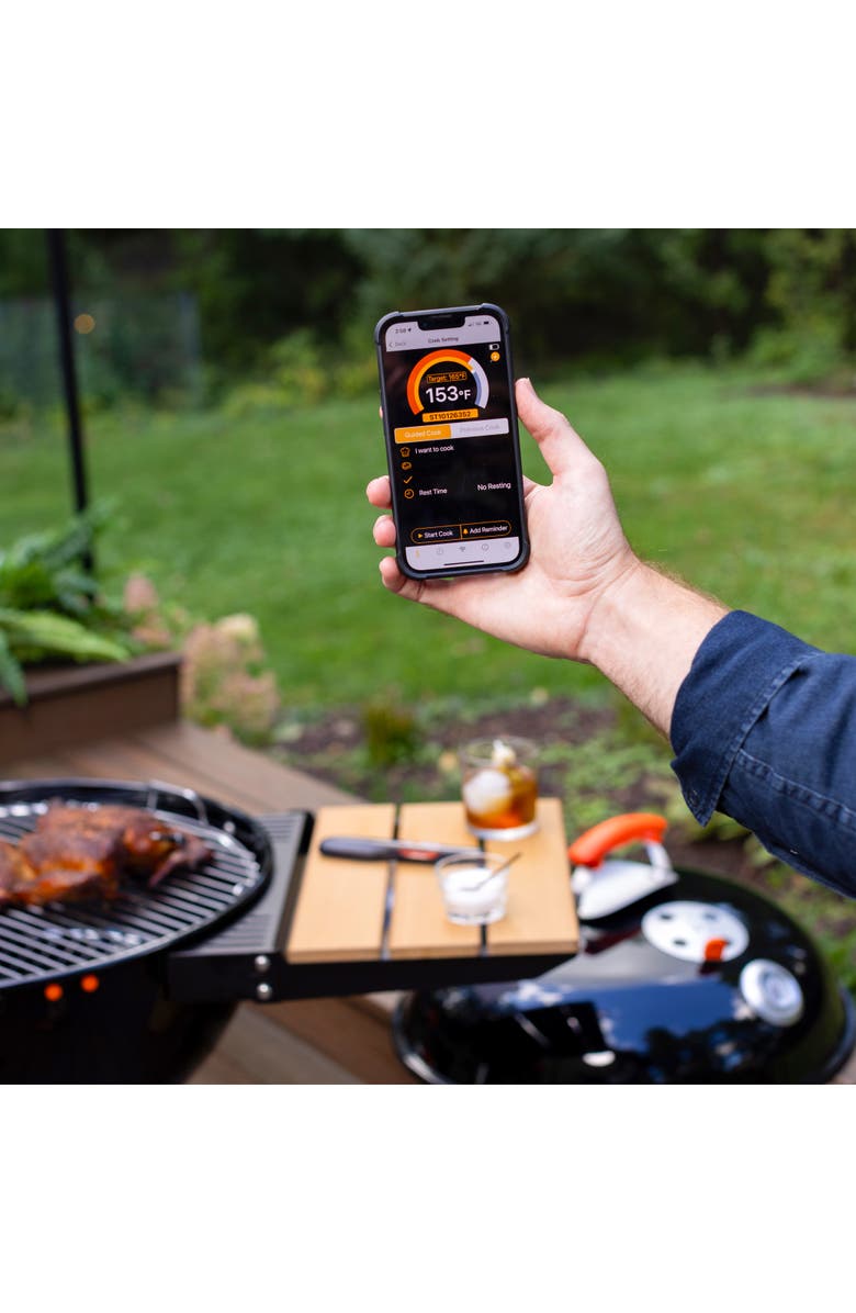 Maverick STAKE Dual Probe Wireless Bluetooth Thermometer, Alternate, color, Black/Silver