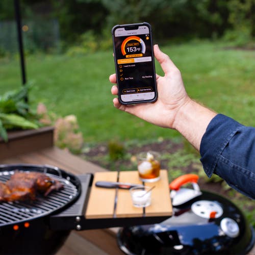 Maverick Stake Wireless Bluetooth Thermometer In Black