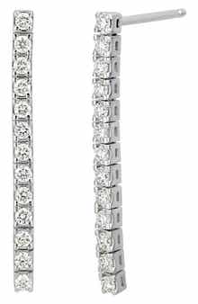 Diamond Linear Drop Earrings (Nordstrom Exclusive)