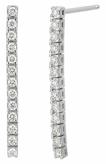 Diamond Linear Drop Earrings (Nordstrom Exclusive)