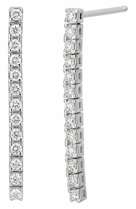 Diamond Linear Drop Earrings (Nordstrom Exclusive)