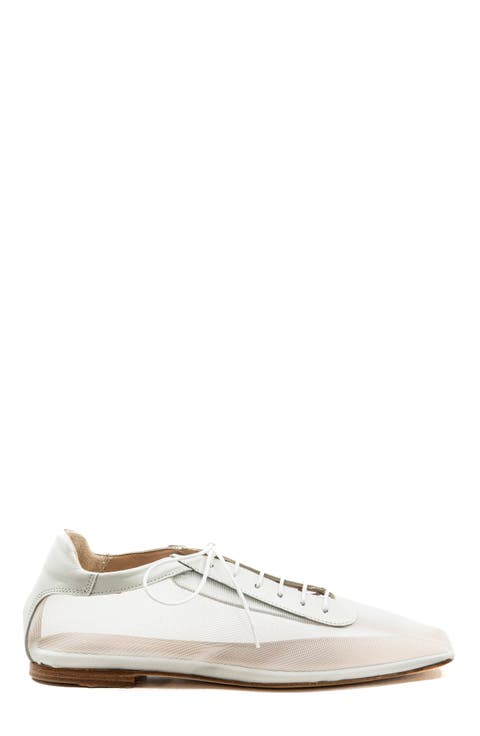 Antonia Clear Mesh Flat