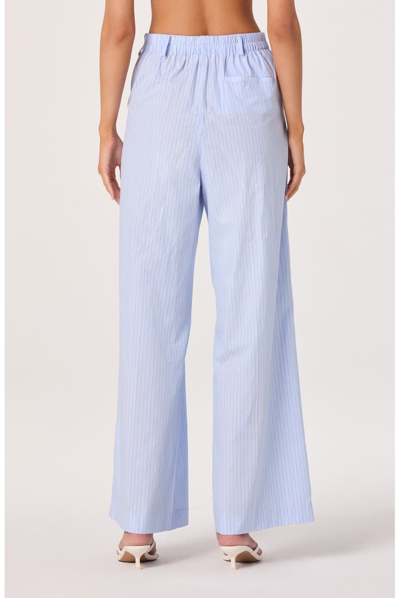 Neha Stripe Cotton Pants, Alternate, color, BLUE PINSTRIPE