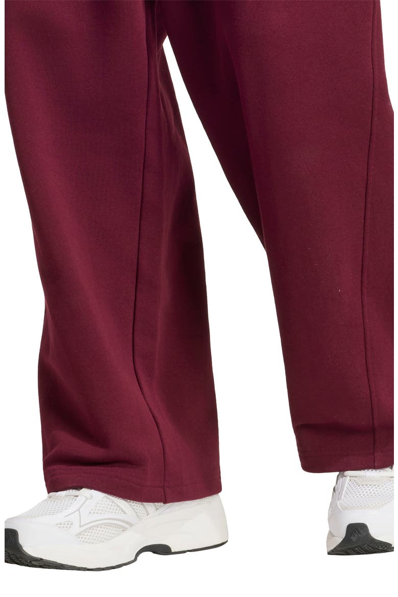 Wide Leg Sweatpants, Alternate, color, MAROON