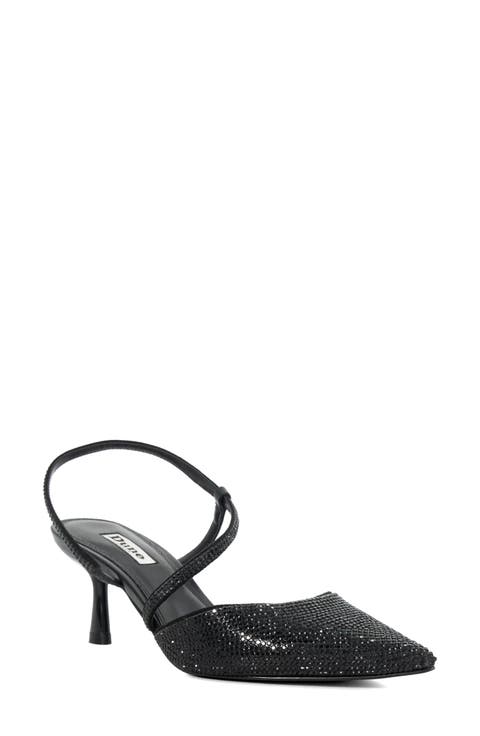Competitive Slingback Pointed Toe Pump