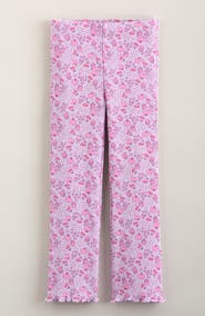 Tucker + Tate Kids' Rib Print Flare Leggings