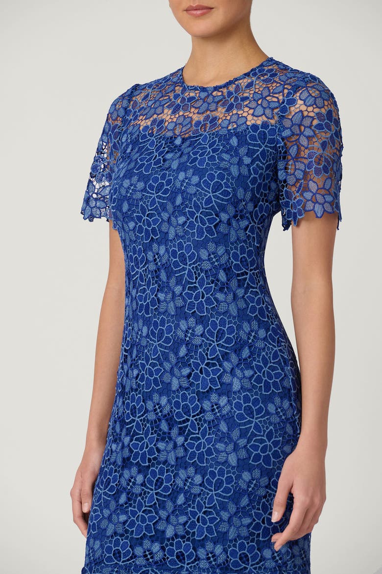 Poppi New Paltz Lace Dress, Alternate, color, Navy