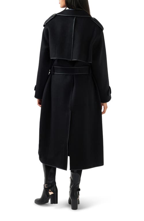 Belle & Bloom Million Reasons Belted Coat In Black