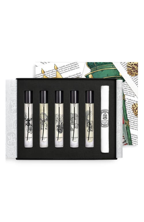 Diptyque Eau De Parfum Discovery Set In Transparent