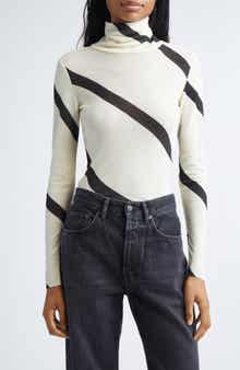 Marimekko Vilina Basso Wool Mock Neck Top