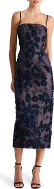 HELSI Gemma Beaded Floral Cocktail Dress